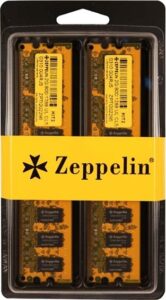 Memorie DDR Zeppelin DDR3 8GB frecventa 1600 Mhz (kit 2x 4GB) dual channel kit (retail) „ZE-DDR3-8G1600-KIT”