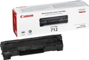 Toner Original Canon Black, CRG-712, pentru LBP-3010|LBP-3100, 6K, incl.TV 0.8 RON, „CR1870B002AA”