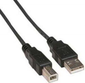 CABLU USB SPACER pt. imprimanta, USB 2.0 (T) la USB 2.0 Type-B (T), 4.5m, black, SPC-USB-AMBM-15 (include TV 0.18lei)
