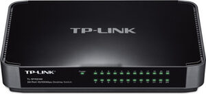 SWITCH TP-LINK 24 porturi 10/100Mbps, carcasa plastic „TL-SF1024M” (include TV 1.75lei)