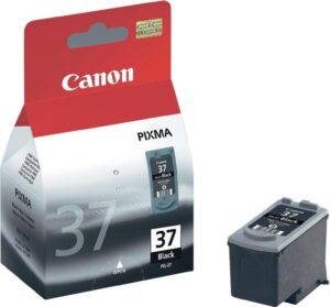 Cartus Cerneala Original Canon Black, PG-37, pentru Pixma IP18000|IP2500, 220, incl.TV 0.11 RON, „BS2145B001AA”