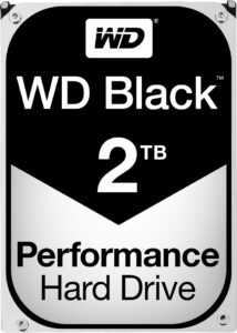 HDD WD 2 TB, Black, 7.200 rpm, buffer 64 MB, pt. desktop PC, „WD2003FZEX”