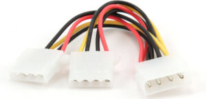 CABLU alimentare GEMBIRD, adaptor Molex la 2 x Molex, „CC-PSU-1” (include TV 0.06 lei)