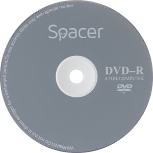 DVD-R SPACER 4.7GB, 120min, viteza 16x, 1 buc, plic, DVDR01 8115 001 001 157227.0