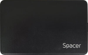 RACK extern SPACER, pt HDD/SSD, 2.5 inch, S-ATA, interfata PC USB 3.0, plastic, negru, SPR-25612 45506249 (include TV 0.8lei)
