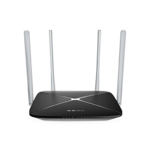 ROUTER MERCUSYS wireless 1200Mbps, 4 porturi 10/100Mbps, Dual Band AC1200 „AC12” (include TV 0.8 lei) 692884
