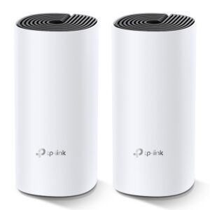 MESH TP-LINK, wireless, router AC1200, pt interior, 1200 Mbps, port LAN, WAN, 2.4 GHz | 5 GHz, antena interna x 2, standard 802.11ac, „Deco M4(2-pack)” (include TV 1.75lei)