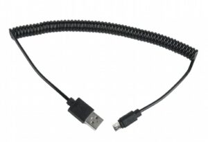 CABLU alimentare si date GEMBIRD, pt. smartphone, USB 2.0 (T) la Micro-USB 2.0 (T), 1.8m, spiralat, conectori auriti, negru, CC-mUSB2C-AMBM-6 (include TV 0.06 lei)