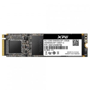SSD ADATA, XPG SX6000 Lite, 128 GB, M.2, PCIe Gen3.0 x4, 3D TLC Nand, R/W: 1800/600 MB/s, „ASX6000LNP-128GT-C”