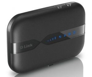 ROUTER D-LINK wireless. 4G LTE 150Mbps,baterie 2000mAh, slot SIM 4G/3G „DWR-932” (include TV 0.8 lei)