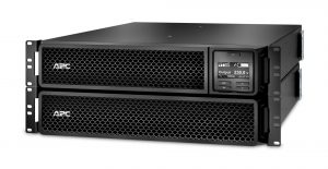 UPS APC, „Smart-UPS SRT”, Online cu sinusoida pura, rack, 2200VA/1980W, AVR, IEC x 10, 1 x baterie APCRBC141, display LCD, back-up 11 – 20 min., „SRT2200RMXLI-NC” (include TV 35lei)