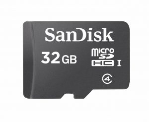 CARD MicroSD SANDISK, 32 GB, microSDHC, clasa 4, SDSDQM-032G-B35 (include TV 0.03 lei)