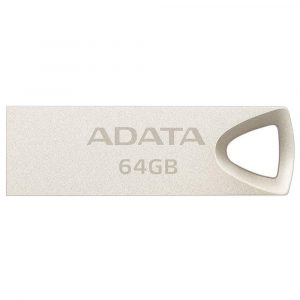 MEMORIE USB 2.0 ADATA 64 GB, clasica, carcasa aliaj zinc, argintiu, „AUV210-64G-RGD” (include TV 0.03 lei)