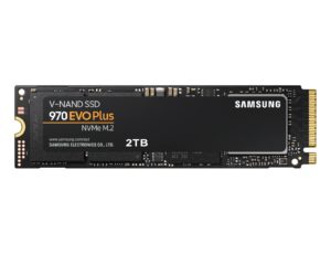 SSD SAMSUNG, 970 EVO Plus, 2 TB, M.2, PCIe Gen3.0 x4, V-Nand 3bit MLC, R/W: 3500/3300 MB/s, „MZ-V7S2T0BW”