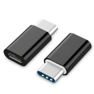 ADAPTOR GEMBIRD, pt. smartphone, USB 2.0, USB Type-C (T) la Micro-USB (M), negru, A-USB2-CMmF-01 (include TV 0.06 lei)