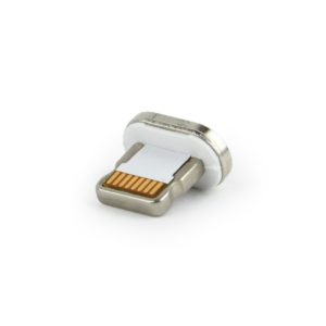 CAP MAGNETIC pt. cablu GEMBIRD, USB 2.0, Lightning (T), alb, „CC-USB2-AMLM-8P” (include TV 0.06 lei)