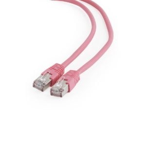 PATCH CORD FTP GEMBIRD Cat6, cupru-aluminiu, 5 m, roz, AWG26, ecranat „PP6-5M/RO” (include TV 0.18lei)