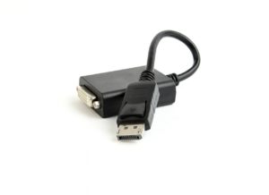 CABLU video GEMBIRD, adaptor DisplayPort (T) la DVI-I DL (M), 10cm, rezolutie maxima 4K UHD (3840 x 2160) la 30 Hz, negru, „A-DPM-DVIF-03” (include TV 0.06 lei)