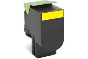 Toner Original Lexmark Yellow, 80C2HYE, pentru CX410|CX510, 3K, incl.TV 0.8 RON, „80C2HYE”