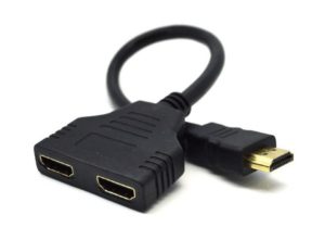 SPLITTER video GEMBIRD, split HDMI la 2 monitoare, conector 1: HDMI (T); conector 2: HDMI (M) x 2, „DSP-2PH4-04” (include TV 0.8lei)