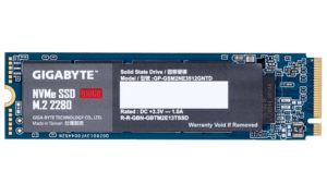 SSD GIGABYTE, 512 GB, M.2, PCIe Gen3.0 x4, 3D Nand, R/W: 1700/1550 MB/s, „GP-GSM2NE3512GNTD”