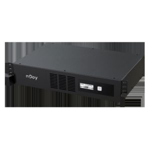 UPS NJOY, „CODE 1000”, Line Int. cu sinusoida pura cu management, rack, 1000VA/600W, AVR, IEC x 8, 2 x baterie GP07122L, display LCD, back-up 1 – 10 min., „UPLI-LI100CO-AZ01B” (include TV 8.00 lei)