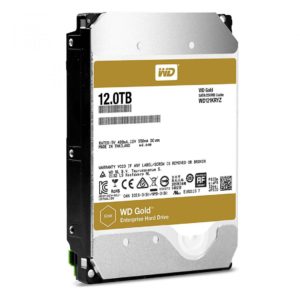 HDD WD – server 12 TB, Gold, 7.200 rpm, buffer 256 MB, pt. server, „WD121KRYZ”