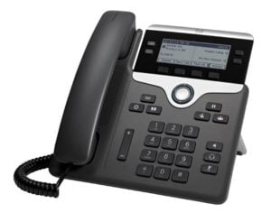 TELEFON IP Cisco, „7841”, cu fir, VLAN, display cu 4 linii, PoE, „CP-7841-K9=” (include TV 0.8lei)