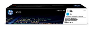 Toner Original HP Cyan, nr.117A, pentru Color LaserJet 150|MFP 178|179, 700, incl.TV 0.8 RON, „W2071A”