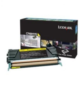 Toner Original Lexmark Yellow, C748H3YG, pentru C748 Series, 10K, incl.TV 0.8 RON, „C748H3YG”