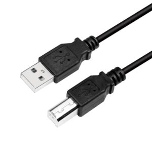 CABLU USB LOGILINK pt. imprimanta, USB 2.0 (T) la USB 2.0 Type-B (T), 3m, black, „CU0008B” (include TV 0.8lei)