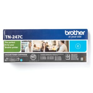 Toner Original Brother Cyan, TN247C, pentru HL-L3210|L3270|DCP-L3510|L3550|MFC-L3730|L3770, 2.3K, incl.TV 0.8 RON, „TN247C”
