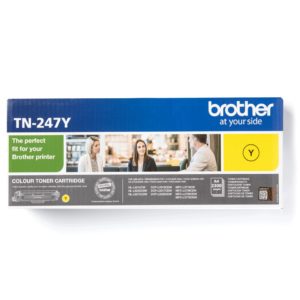 Toner Original Brother Yellow, TN247Y, pentru HL-L3210|L3270|DCP-L3510|L3550|MFC-L3730|L3770, 2.3K, incl.TV 0.8 RON, „TN247Y”