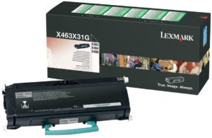 Toner Original Lexmark Black, X463X31G, pentru X463|X464|X466, 15K, incl.TV 0.8 RON, „X463X31G”
