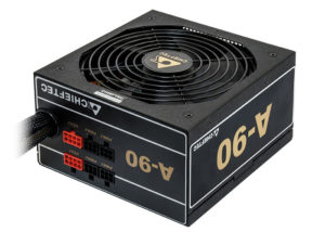 SURSA CHIEFTEC 550W (real), A-90 series, semi-modulara, fan 14cm, compatibila 80PLUS Gold, >90% eficienta, 1x CPU 4+4, 2x PCI-E (6+2), 6x SATA „GDP-550C” (include TV 1.75lei)
