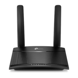 ROUTER TP-Link wireless 300Mbps. 4G micro sim slot, 2 porturi 10/100Mbps, antena externa x 2 „TL-MR100” (include TV 0.8 lei) – 393965