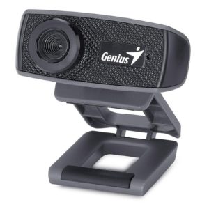 CAMERA WEB GENIUS senzor 720 HD cu rezolutie video 1280×720, FaceCam 1000X v2, microfon, black „32200003400” (include TV 0.18lei)