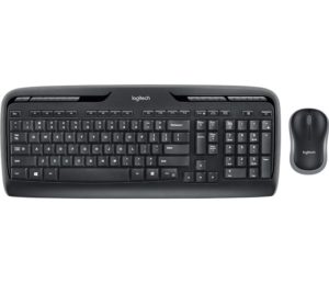 KIT wireless LOGITECH, tastatura wireless multimedia „MK330” + mouse wireless 1000dpi, 3 butoane „M215”, black, „MK330” „920-003999” (include TV 0.8lei)
