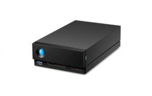 HDD externe LACIE 16 TB, , format 3.5 inch, USB 3.2 Type C, negru, „STHS16000800” (include TV 0.8lei)