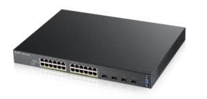 SWITCH PoE ZYXEL, port Gigabit x 24, SFP SFP x 4, managed, rackabil, „XGS2210-28HP-EU0101F” (include TV 1.75lei)
