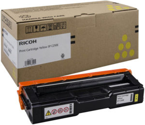 Toner Original RICOH Yellow, 407546, pentru SP C250E , 1.6K, incl.TV 0.8 RON, „407546”