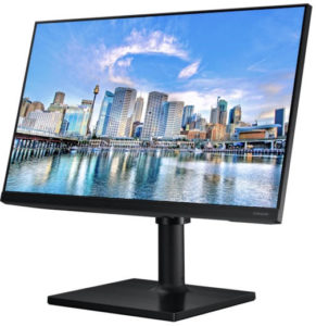 MONITOR Samsung 24 inch, home | office, IPS, Full HD (1920 x 1080), Wide, 250 cd/mp, 5 ms, HDMI | DisplayPort, „LF24T450FQRXEN” (include TV 6.00lei)
