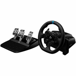 LOGITECH G923 Racing Wheel and Pedals for PS4 and PC – USB – PLUGC – EMEA – EU „941-000149” (include TV 1.5 lei)