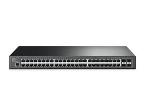 SWITCH TP-LINK L2 Managed 48 porturi Gigabit + 4 sloturi SFP, carcasa metalica, rackabil „TL-SG3452” (include TV 1.75lei)