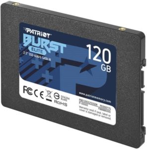 SSD PATRIOT, BURST ELITE, 120 GB, 2.5 inch, S-ATA 3, 3D QLC Nand, R/W: 450/320 MB/s, „PBE120GS25SSDR”