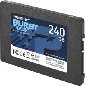 SSD PATRIOT, BURST ELITE, 240 GB, 2.5 inch, S-ATA 3, 3D QLC Nand, R/W: 450/320 MB/s, „PBE240GS25SSDR”