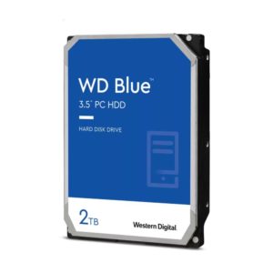 HDD WD 2TB, Blue, 7.200 rpm, buffer 256 MB, pt desktop PC, „WD20EZBX”