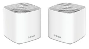 MESH D-LINK Wi-Fi 6, wireless, router AC1800, pt interior, 1800 Mbps, port LAN Gigabit, WAN Gigabit, 2.4 GHz | 5 GHz, antena interna x 4, standard 802.11ax, „COVR-X1862” (include TV 1.75lei)