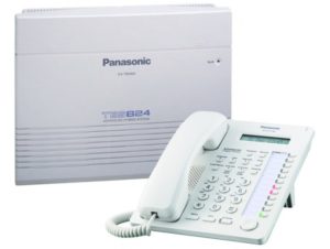 Centrala telefonica KX-TES824CE(6/16) si telefon proprietar KX-AT7730NE Panasonic „pack.1-TES” (include TV 10lei)