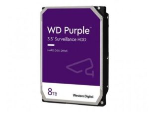 HDD WD 8TB, Purple, 5.400 rpm, buffer 128 MB, pt supraveghere, „WD84PURZ”